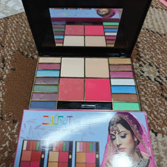 All in One Makeup Palette Eyeshadow, Blush & Face Powder Compact - 18 Zid It