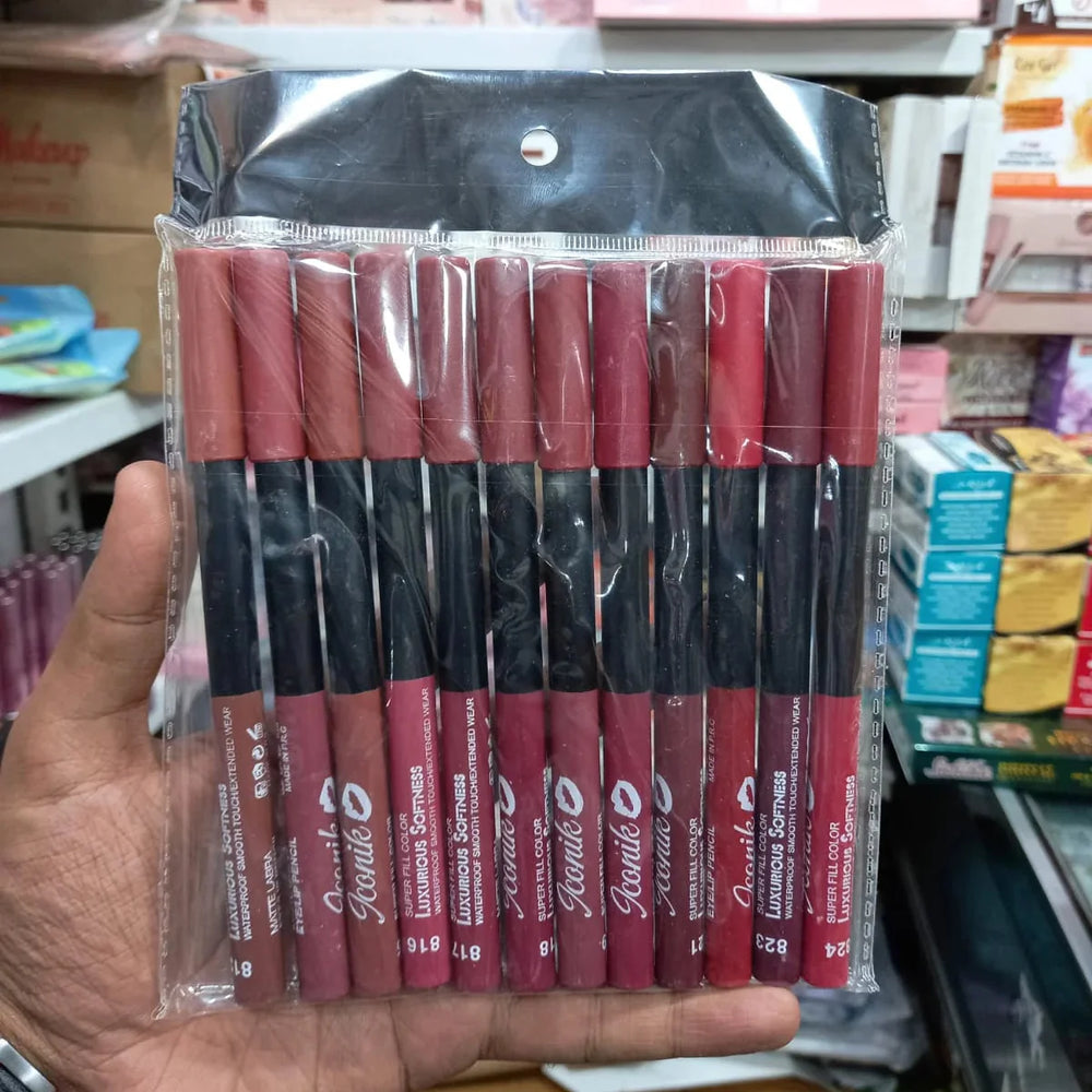 Iconik Eye & Lip Pencil - 12 Pcs Set Tropic