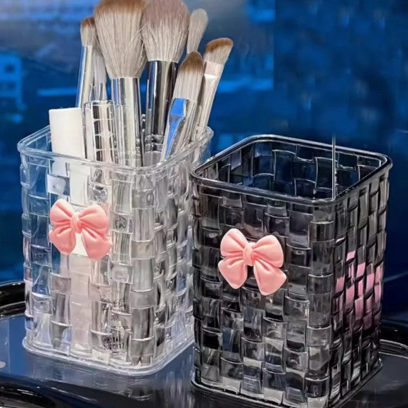 Clear Acrylic Makeup Storage Box - Each Cosmia.pk