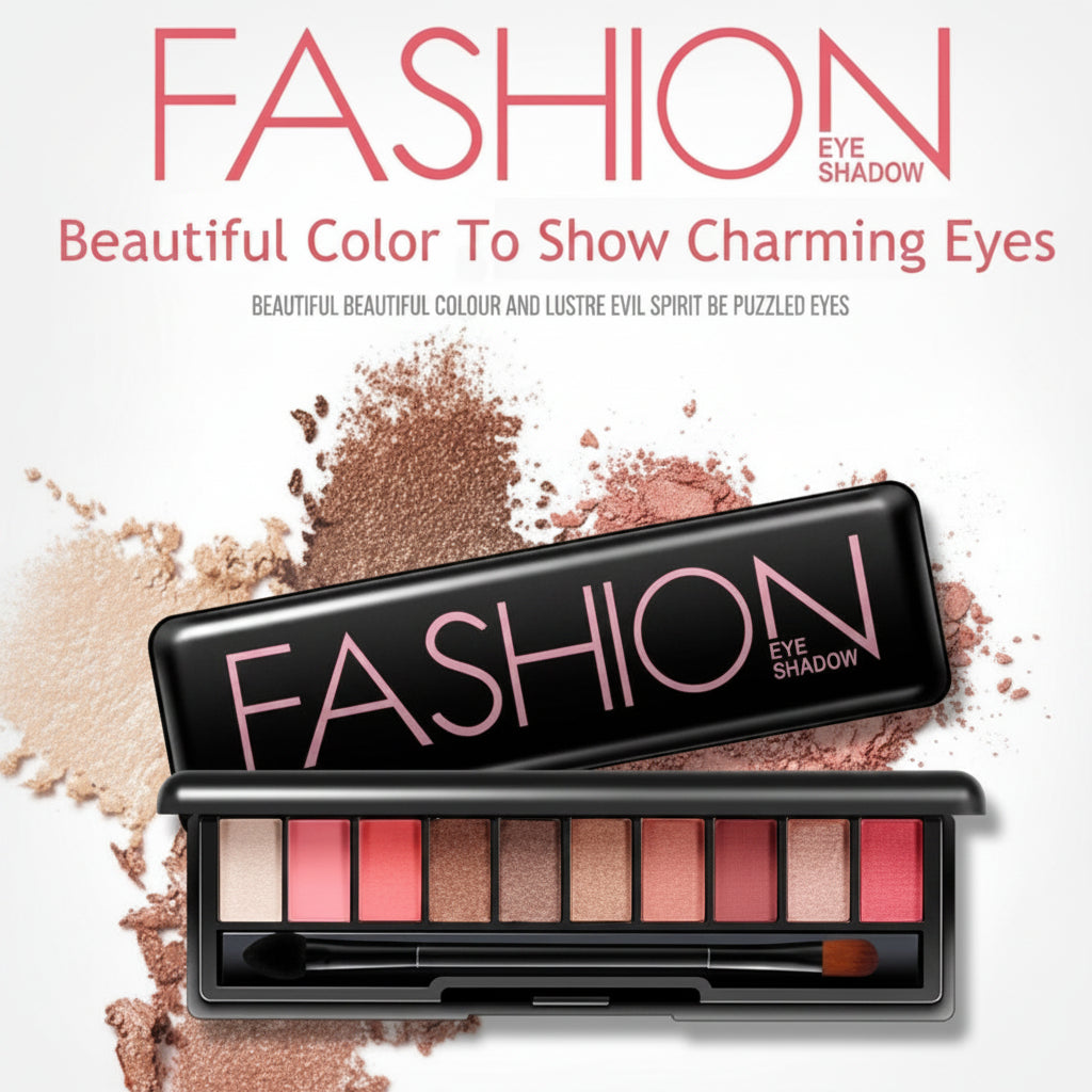 Fashion 10 Color Eye Shadow Bioaqua
