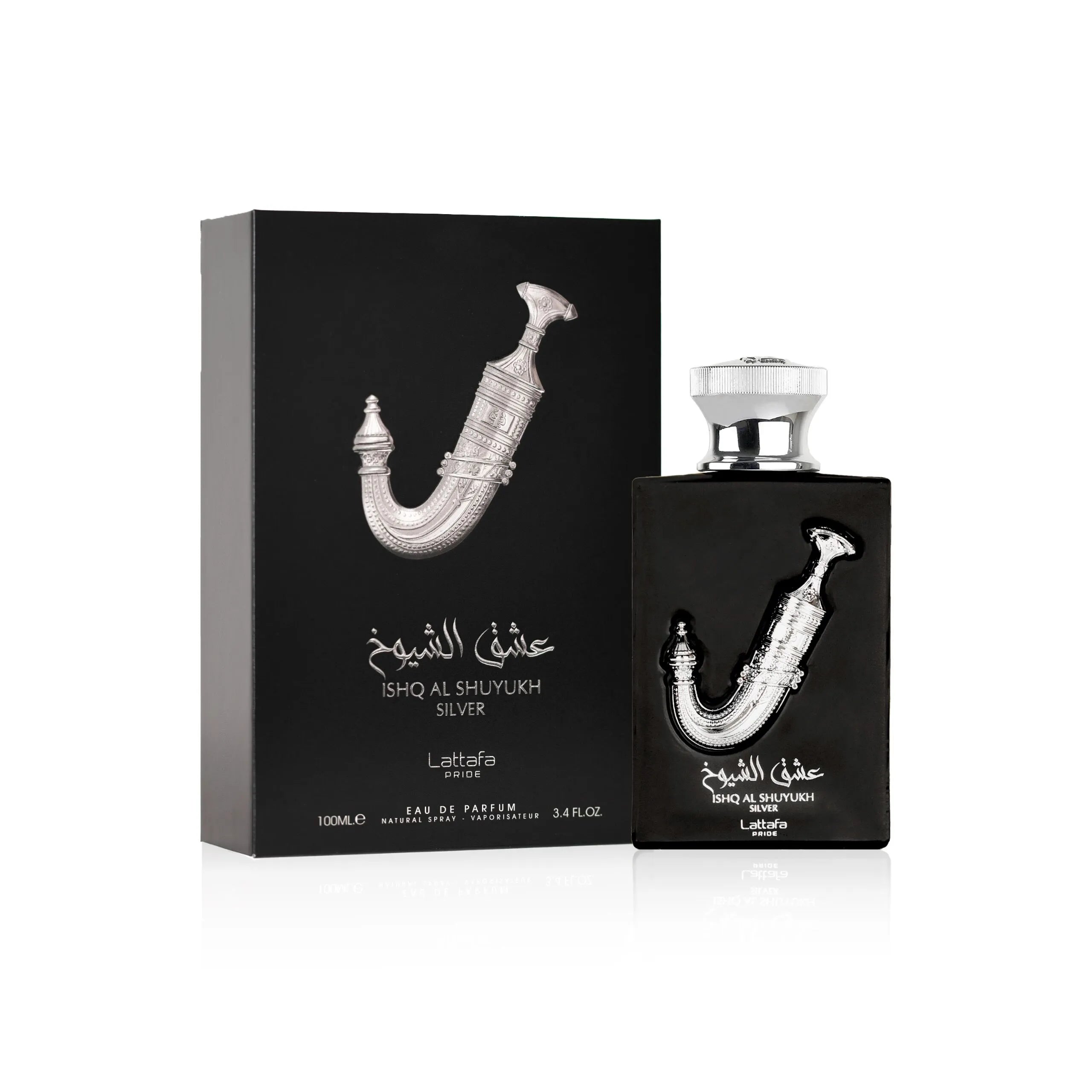 Lattafa Ishq Al Shuyukh Silver Eau de Parfum – 100ml Lataffa