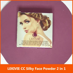 Lekivie CC Silky White Face Powder 2 in 1 Lekivie
