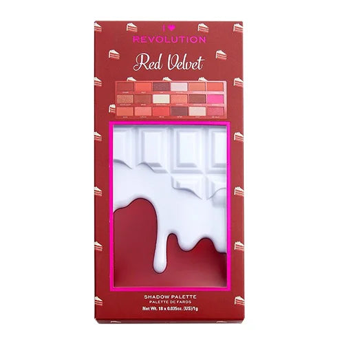 Revolution Red Velvet Eye Shadow Palette Revolution