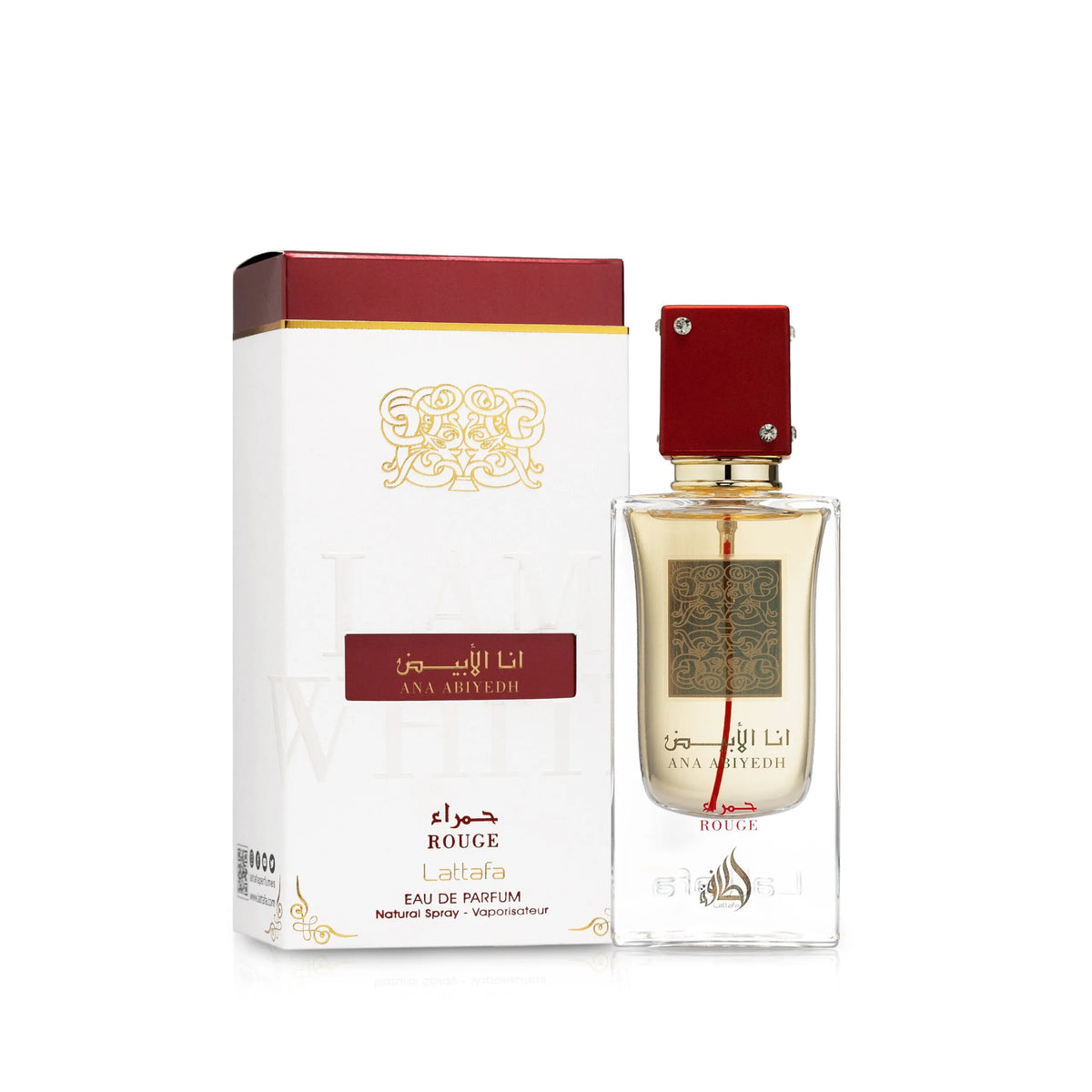 Lattafa Ana Abiyedh Rouge Eau de Parfum – 100ml Lataffa