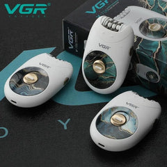 VGR V-706 Cordless Professional Women Epilator with 18 Tweezers VGR