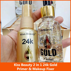 Kiss Beauty 24K Gold 2-in-1 Primer and Fixer Kiss Beauty