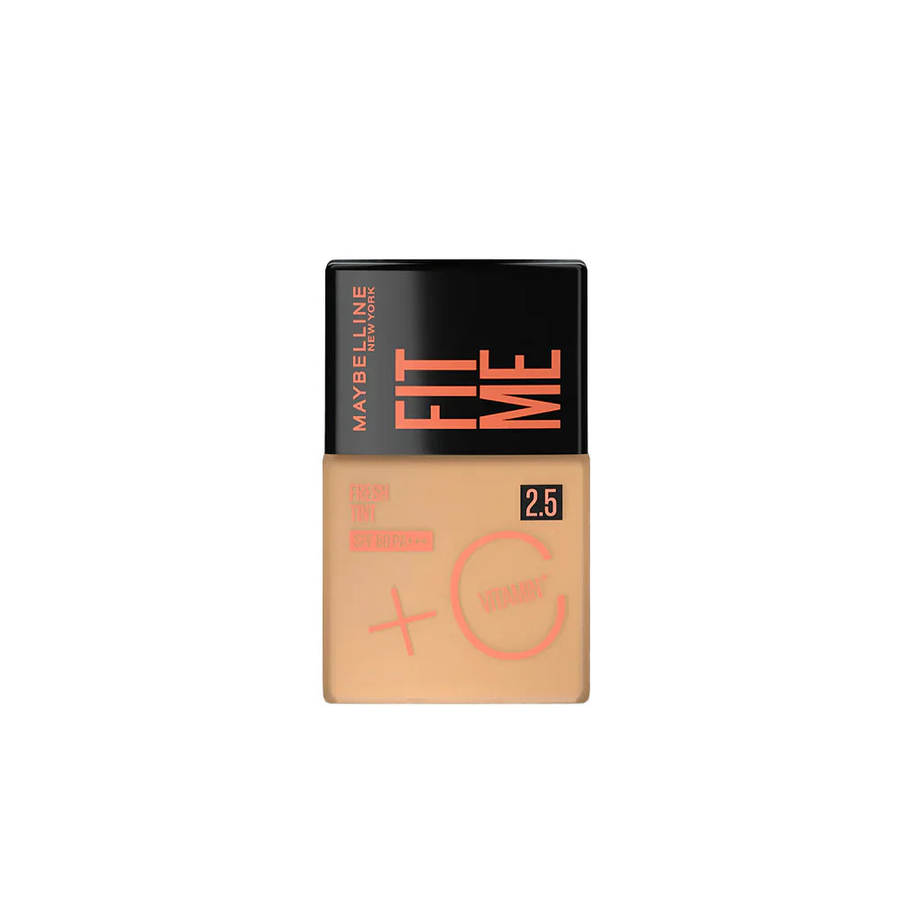 Original Maybelline - Fit Me Fresh Tint Spf 50 + Vitamin C Foundation Maybelline