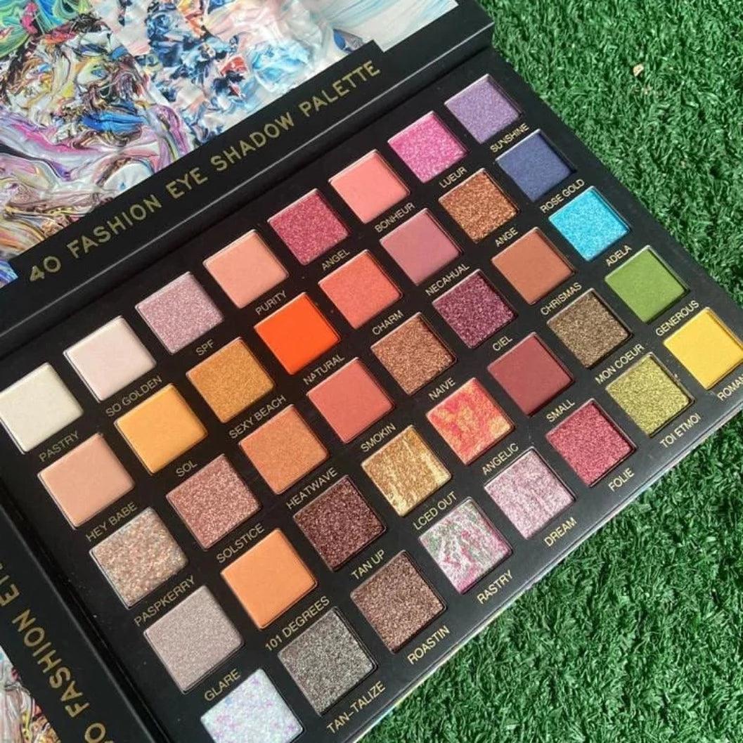 40 Color Miss Touch Eyeshadow Palette Miss Touch