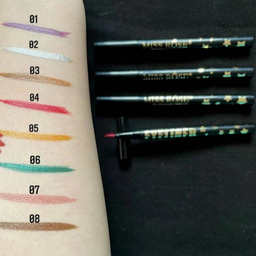 Miss Rose Eye Glitter Pencil Miss Rose