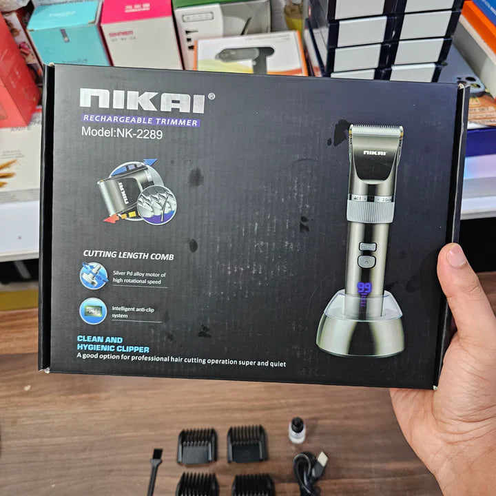 Nikai Rechargeable Hair Trimmer – Model NK-2289 nikai