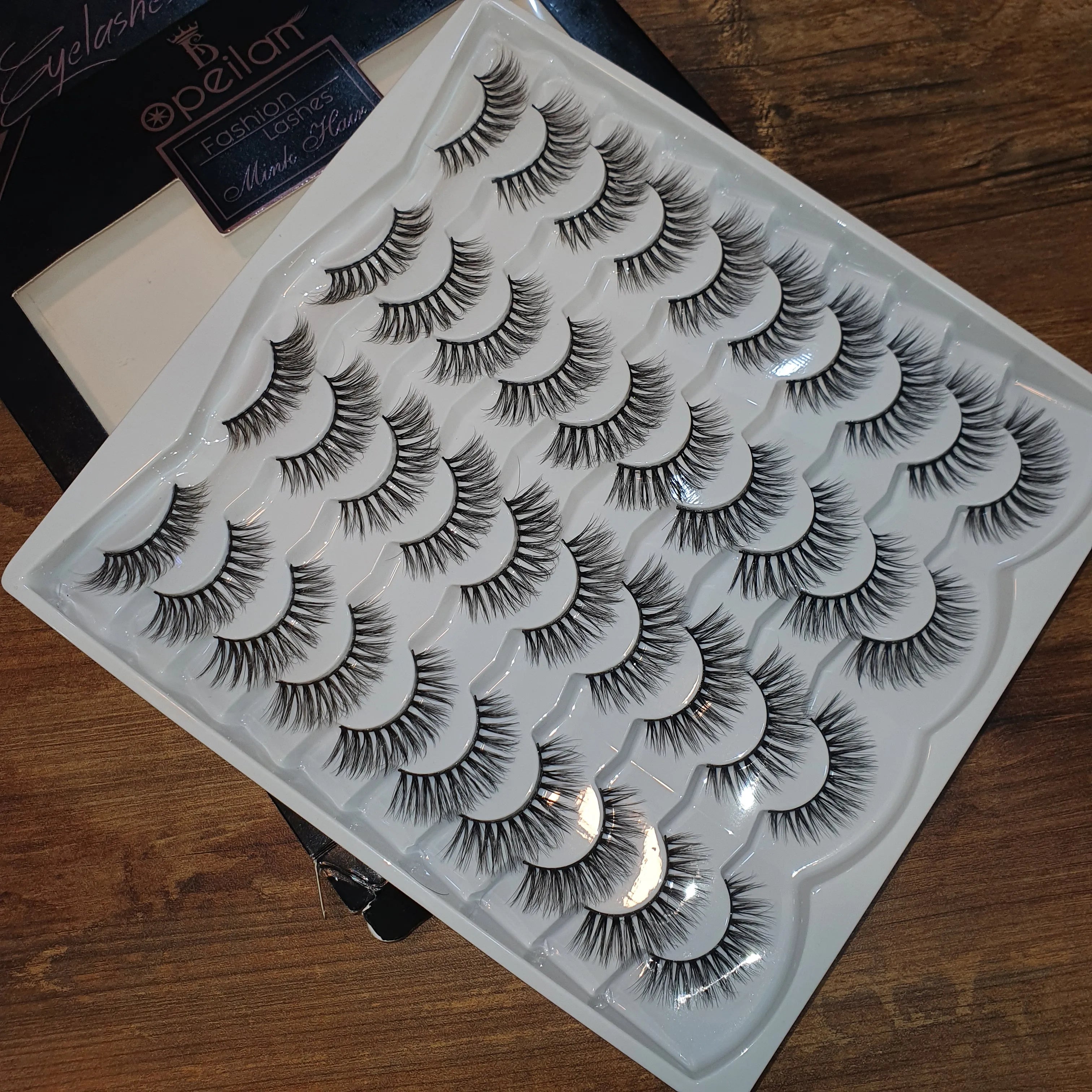 20 pairs 100% super HANDMADE Lashes Cosmia.pk