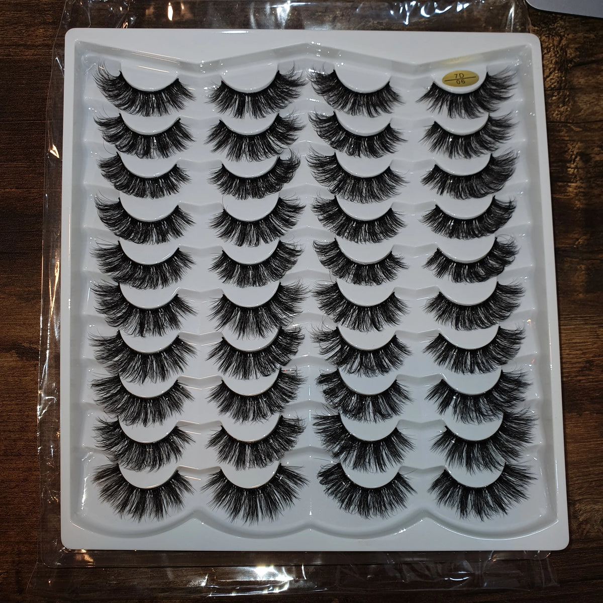 20 pairs 100% super HANDMADE Heavy Lashes For Bridals Cosmia.pk