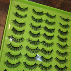 100% HandMade Lashes 20 Pairs Cosmia.pk