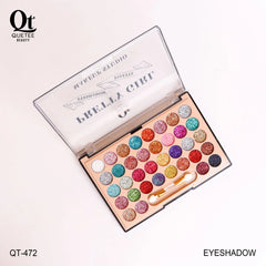 Quetee Beauty Eye Shadow Kit 36 Shine Colors Quetee