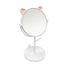 Cat Ear Makeup Mirror with Stand Cosmia.pk