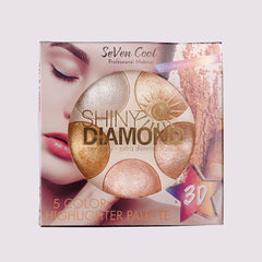 Seven Cool 5 in 1 Shiny Diamond Makeup Highlighter Seven Cool