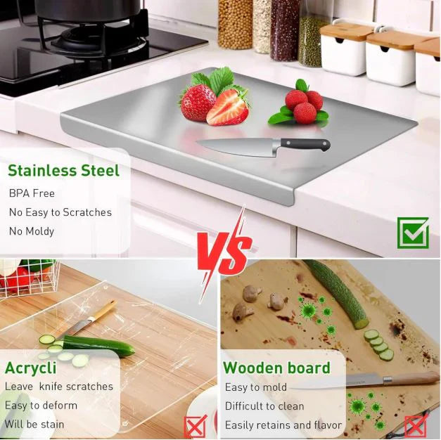 Stainless Steel Cutting Board Cosmia.pk