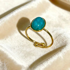 Cat eye Adjustable ring Cosmia