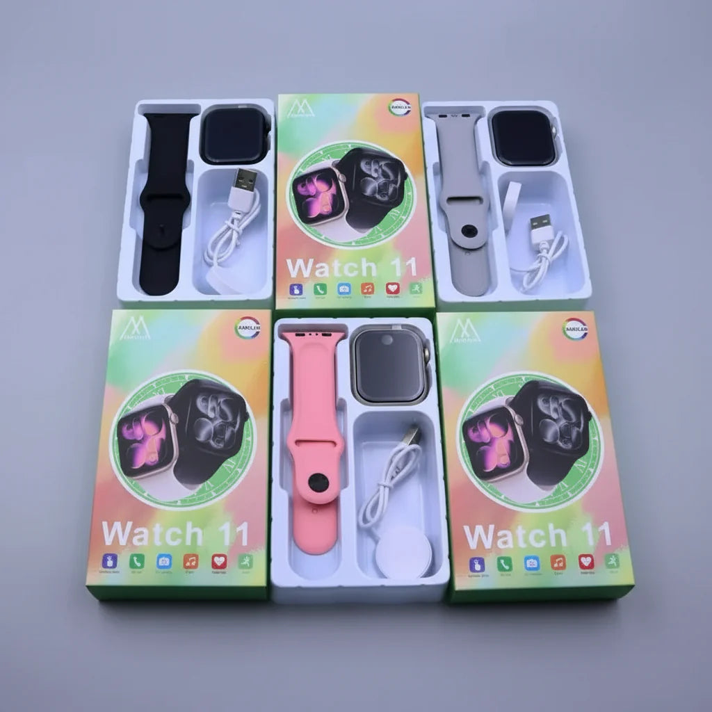 Smart Watch 11 with AMOLED Display Maixinn