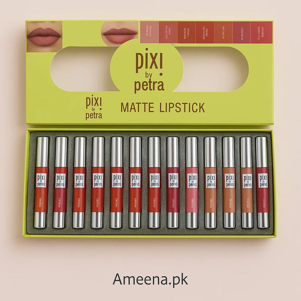 Pack of 12 Pixi Beauty Matt Lipsticks Pixi