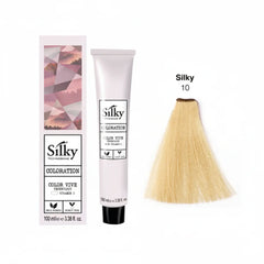 Silky Coloration 10 Hair Color - 100ml Silky