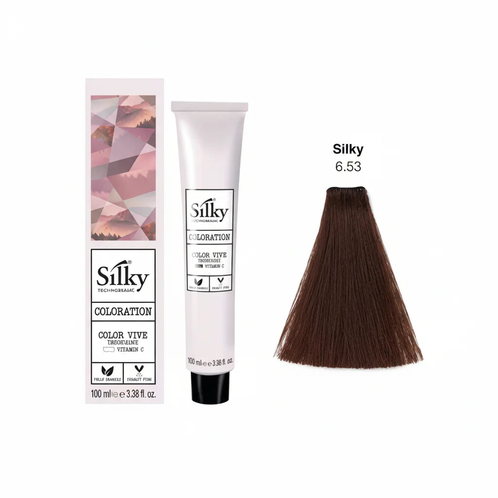 Silky Coloration 6.53 Hair Color - 100ml Silky