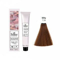 Silky 7.34 Hair Color – 100ml Silky