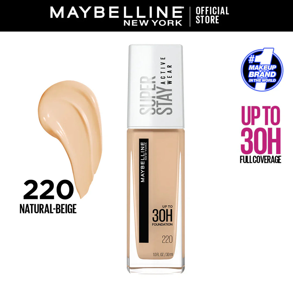 Maybelline Superstay 30 Hour Active Wear Full Coverage Foundation Maybelline
