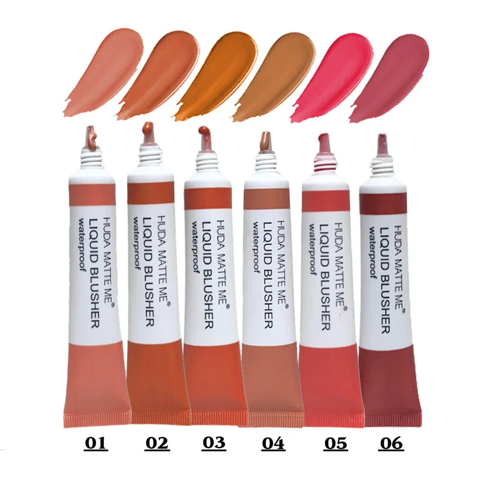 Huda Matte me Liquid Blusher Waterproof - 15ml Huda Matte Me