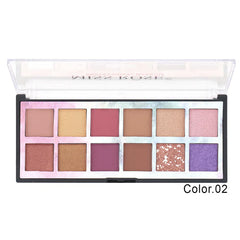 Miss rose Eye Shadow Palette - 12 Color Miss Rose