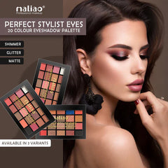 Maliao Perfect Stylist Eyes 20-Color Eyeshadow Palette Maliao