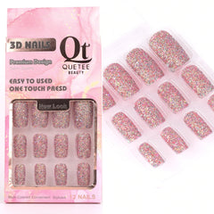 Quetee Beauty  3D Nails Premium Design Twenty Two Quetee