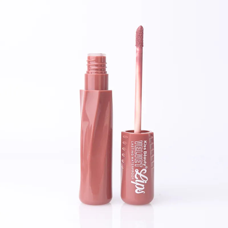 Kiss Beauty Velvet Long Lasting Waterproof Lipgloss Kiss Beauty