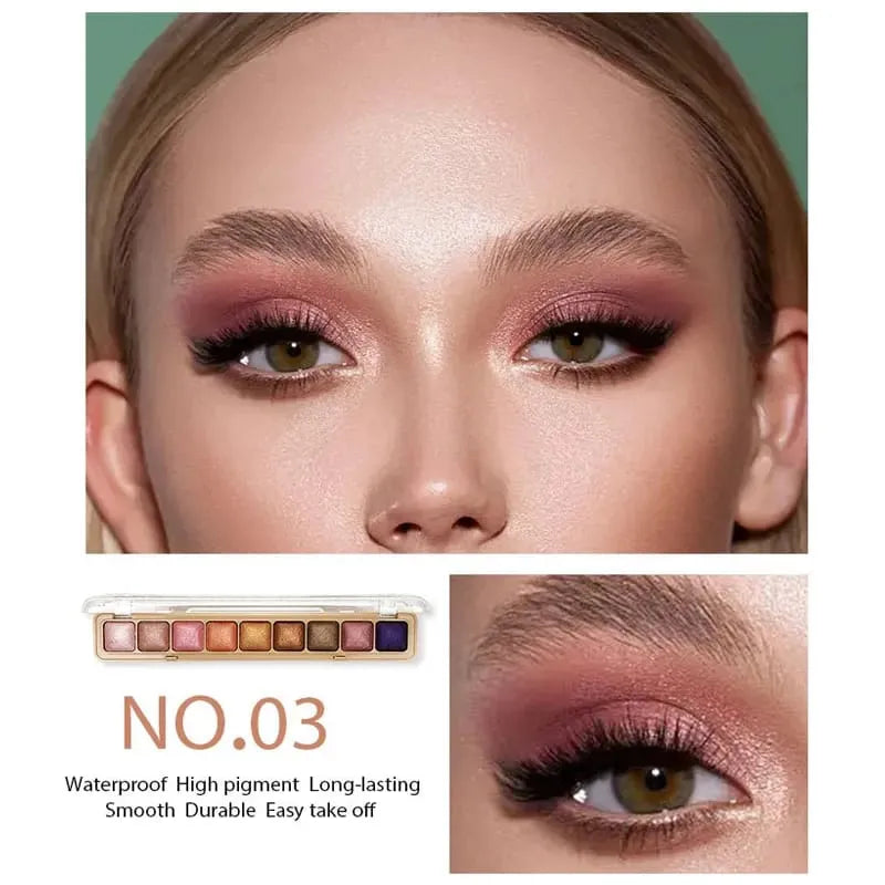9 Colors Msyaho Eye Shadow Powder Box Msyaho