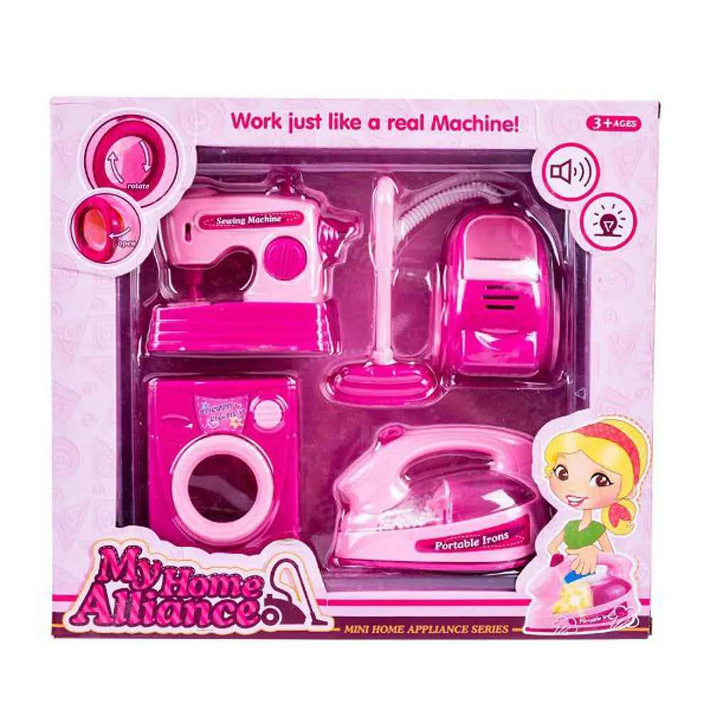 Battery Operated Kids Home Appliance Set - 4 Pieces Cosmia.pk
