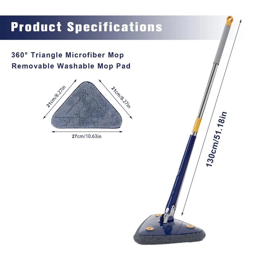 Triangle Mop 360 Adjustable With Twist Squeeze Cosmia.pk