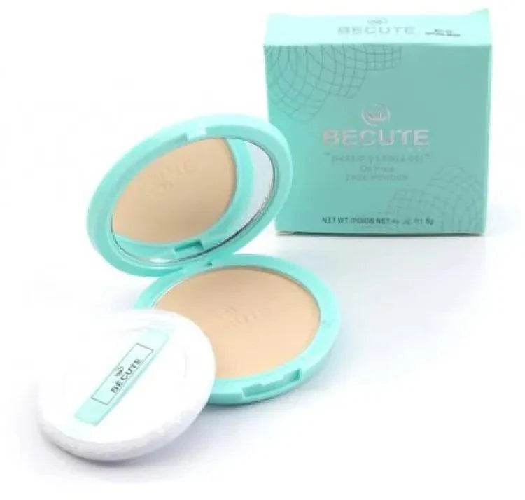 Becute Hello Flawless Oil Free Face Powder Becute