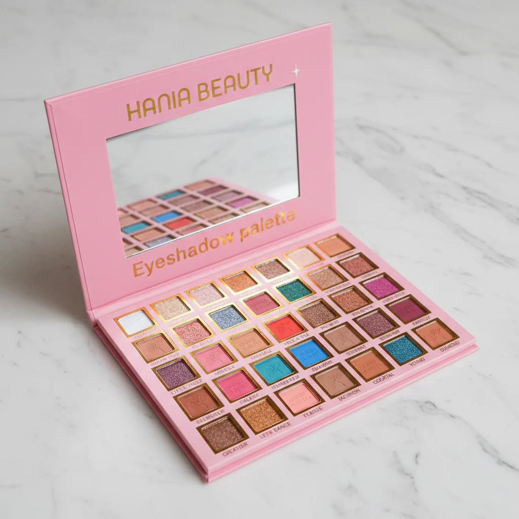 Hania Beauty Eyeshadow Palette - 35 Colors Hania Beauty