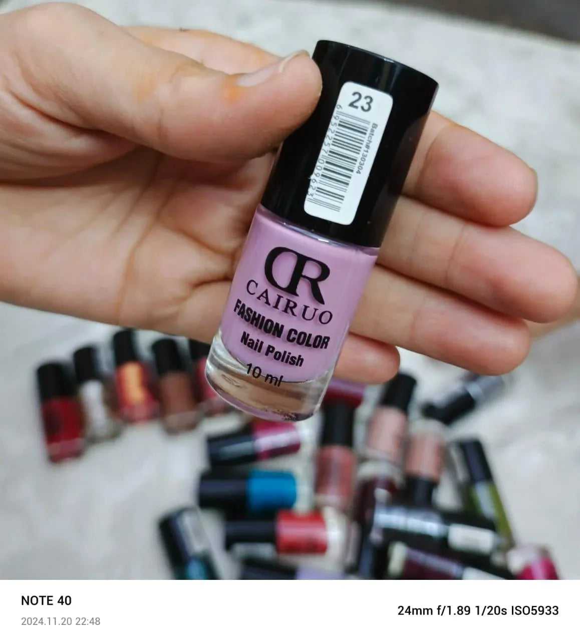 Cairuo Permanent Nail Polish CR