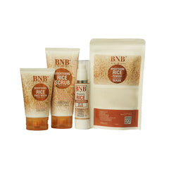 BNB Rice Renewel Bundle ( Rice Kit + Rice Sunscreen SPF 60 - 50ml ) BnB