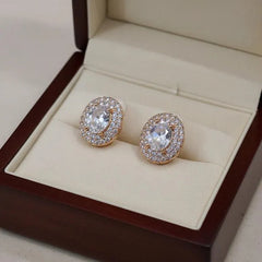 Zarcoon Trendy Stud Tops – Elegant Everyday Earrings Cosmia
