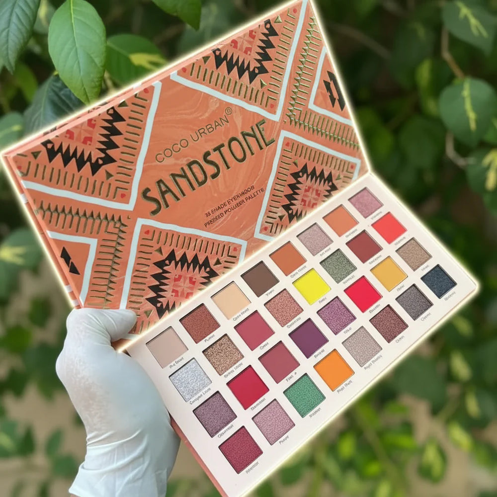 Coco Urban Sandstone Eyeshade Palette - 32 Colors Coco Urban