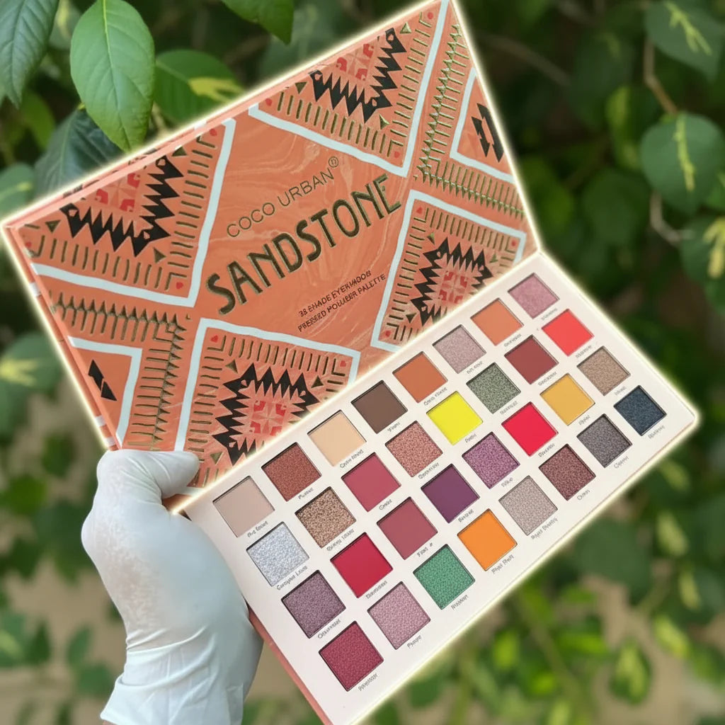 Coco Urban Sandstone Eyeshade Palette - 32 Colors Coco Urban
