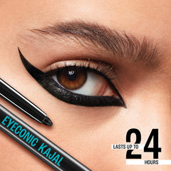 Lakmé Eyeconic Kajal – Black (10h Stay) Lakme