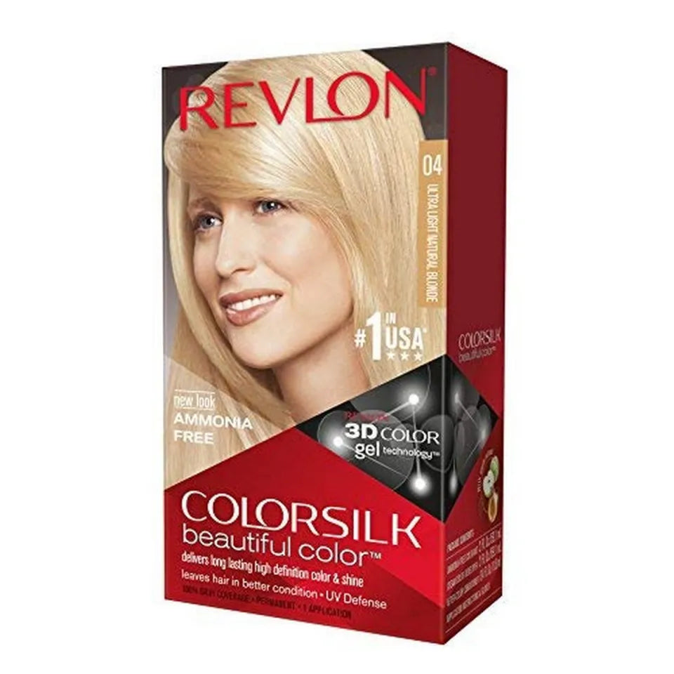 REVLON (Italy) 04 Ultra Light Natural Blonde 3D Hair Color Revlon