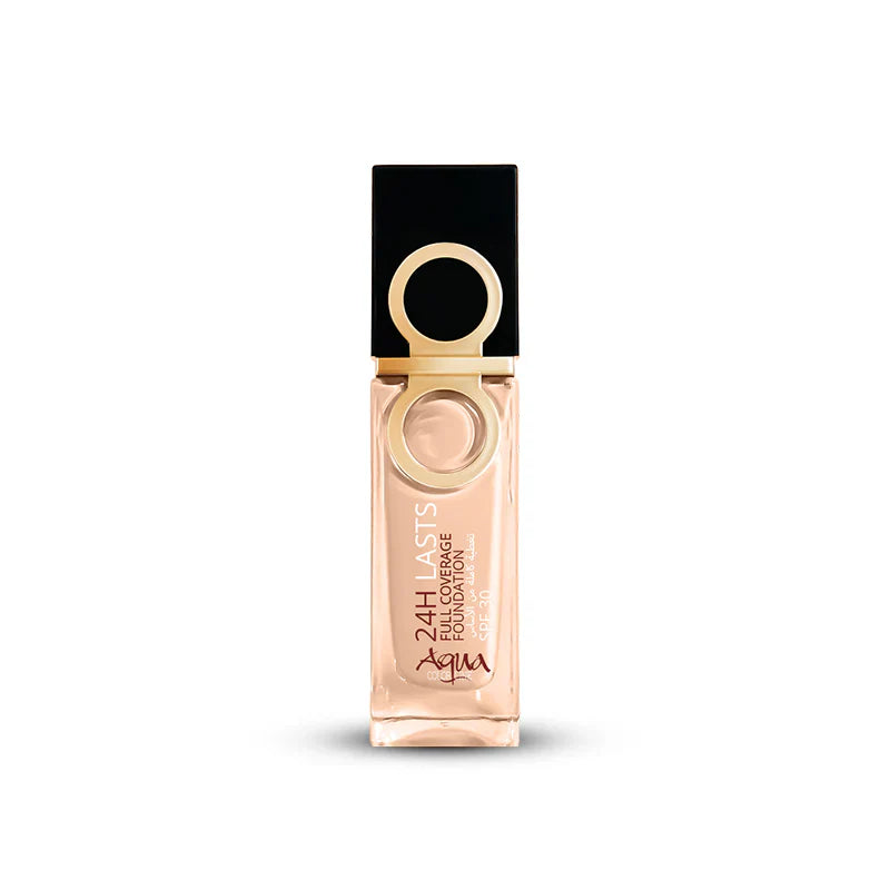 Aqua Color 24H Last Full Coverage Foundation - 25ml Aqua Color Line