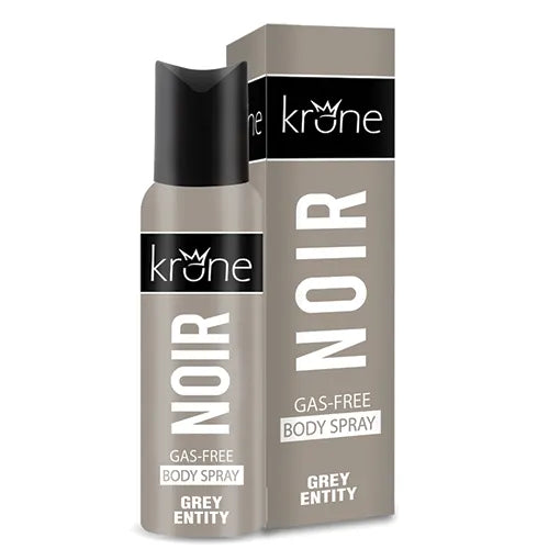 Krone Noir Grey Gas-Free Body Spray – 120ml Krone