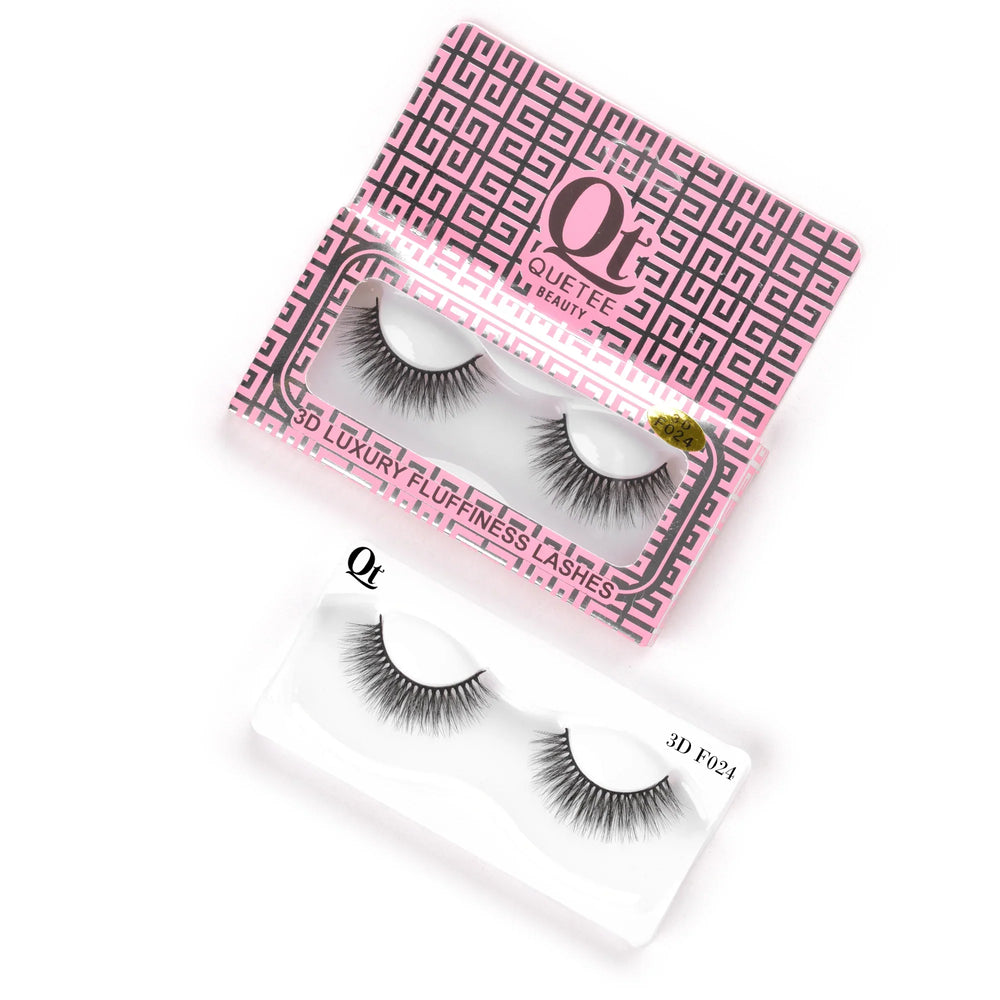 Quetee Beauty 3D Eye Lashes Twenty-four Quetee