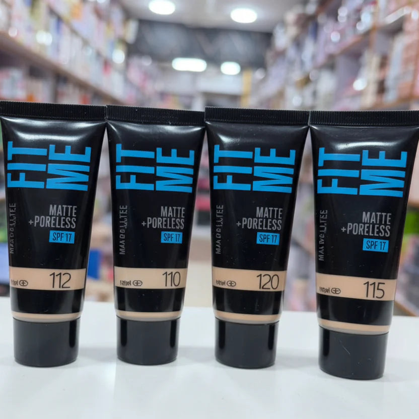 Fitme Foundation Tube Matte + Poreless SPF17 40ml Maybelline