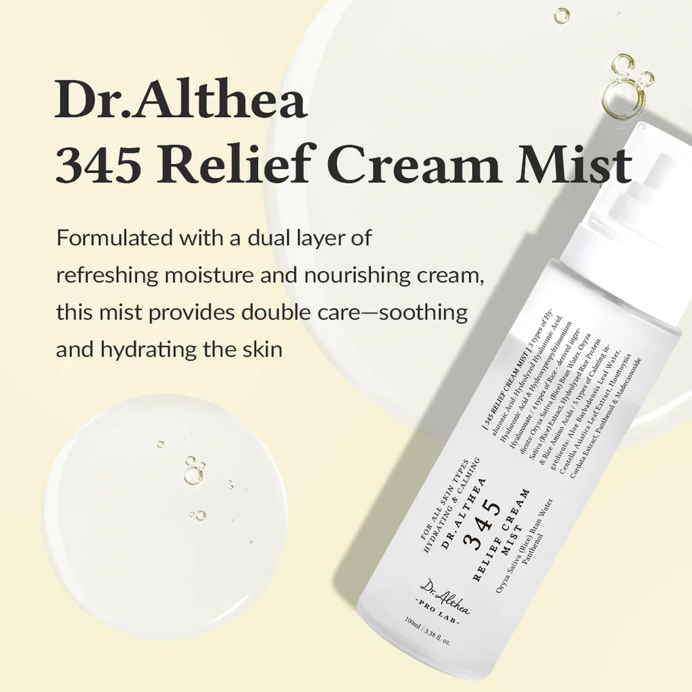 Dr. Althea - 345 Relief Cream Mist 100ml Cosmia